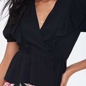 Blouse wrap top